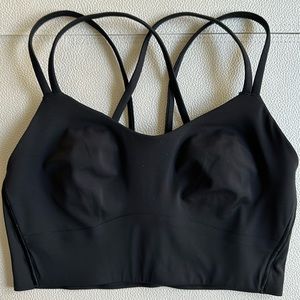 Lululemon like a cloud longline bra, 6